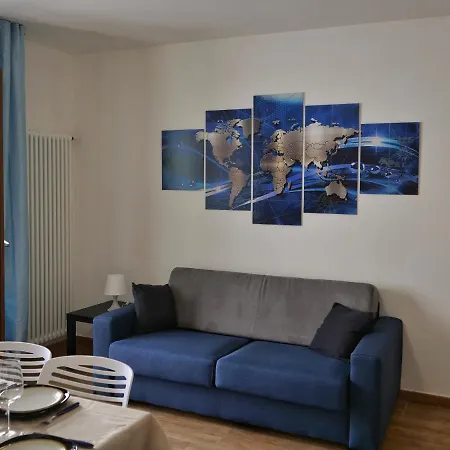 Wind Rose House - Bicamere, Parcheggio Fronte Mare Apartamento